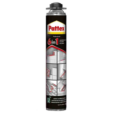 Pattex pur pena 6 u 1 750 ml za pištolj za zaptivanje i izolacione radove